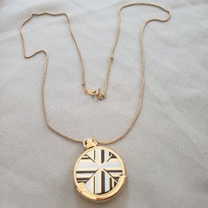 Golden necklace with hidden lighter